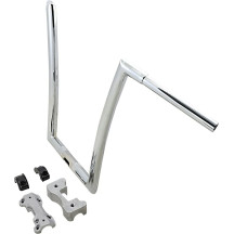 1-1/4" Touring Handlebar — 32 mm clamping, 33" width, 17" rise, Chrome