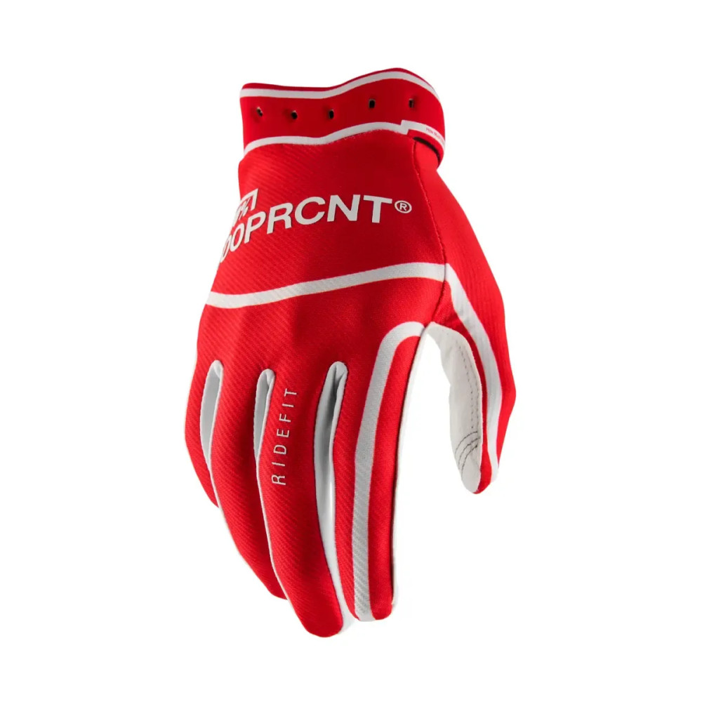Ridefit Glove — Size S, Red