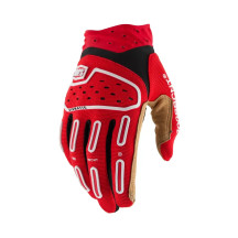 Youth Airmatic 2 Gloves — M, Red