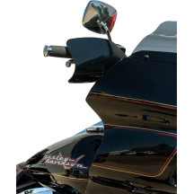 Flare® Handguards — 25.4 mm (1"), 31.8 mm (1-1/4") handlebar, Fits '23+ HD CVO Touring Fairing