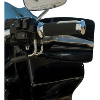 Flare® Handguards — 25.4 mm, 31.8 mm handlebar diameter, Black