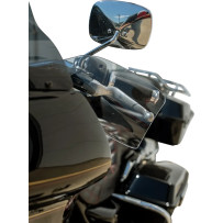 Flare® Handguards — '23+ Harley-Davidson CVO Touring, 25.4 mm (1"), 31.8 mm (1-1/4"), Clear