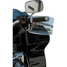Flare® Handguards — '23+ HD CVO Touring, 25.4 mm (1"), 31.8 mm (1-1/4"), Clear
