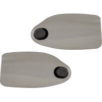 Flare® Handguards — Fit: 25.4 mm (1"), 31.8 mm (1-1/4"), Gloss gray