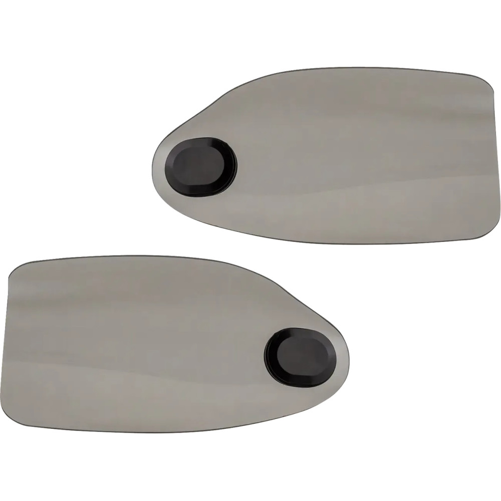 Flare® Handguards — Fit: 25.4 mm (1"), 31.8 mm (1-1/4"), Gloss gray