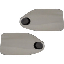 Flare® Handguards — fit 25.4 mm (1") and 31.8 mm (1-1/4"), Gray