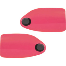 Flare® Handguards — Fits 25.4 mm (1"), 31.8 mm (1-1/4") handlebars, Pink