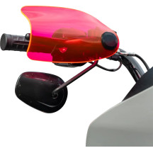 Flare® Handguards — Fits 25.4 mm (1"), 31.8 mm (1-1/4") handlebars, Pink