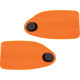 Protectores de mano Flare® — 25.4 mm, 31.8 mm ajuste de manillar, Naranja Brillo