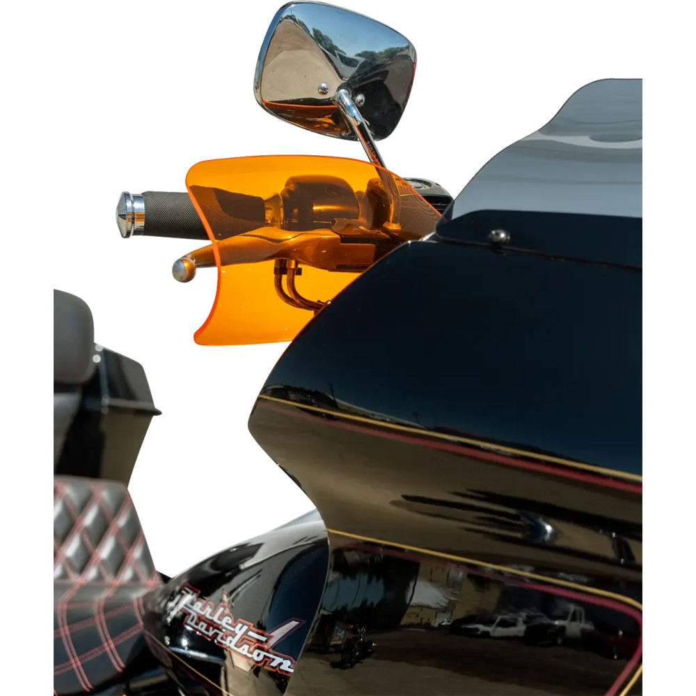 Flare® Handguards — fits 25.4 mm (1") and 31.8 mm (1-1/4") handlebars, gloss orange