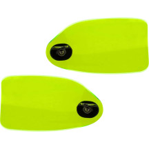 Flare® Handguards — fits '23+ Harley‑Davidson CVO Touring Fairing, 25.4 mm (1") & 31.8 mm (1-1/4"), Green Gloss