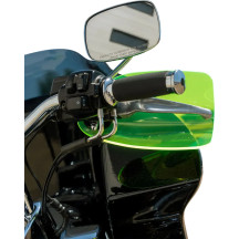 Flare® Handguards — fits '23+ Harley‑Davidson CVO Touring Fairing, 25.4 mm (1") & 31.8 mm (1-1/4"), Green Gloss