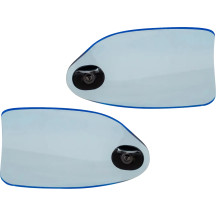 Flare® Handguards — Fits 1" and 1-1/4" handlebars, Blue gloss