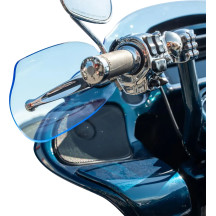 Flare® Handguards — 25.4 mm (1"), 31.8 mm (1-1/4"), Blue