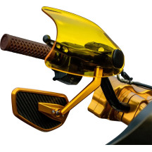 Flare® Handguards — 25.4 mm (1"), 31.8 mm (1-1/4"), Yellow Gloss