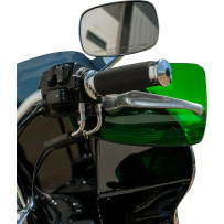 Flare® Handguards — Fit '23+ HD CVO Touring Fairing, 25.4 mm (1"), 31.8 mm (1-1/4"), Green