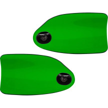 Flare® Handguards — 25.4 mm, 31.8 mm, Green gloss