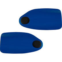 Flare® Handguards — fits 25.4 mm (1") and 31.8 mm (1-1/4") handlebars, Blue