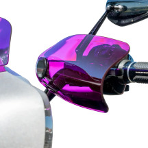 Flare® Handguards — 1" and 1-1/4" handlebar fit, Purple gloss