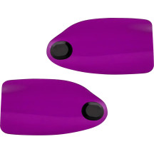 Flare® Handguards — 1" and 1-1/4" handlebar fit, Purple gloss