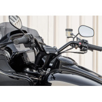 1" Handlebar — 1" diameter, 30" width, 5-1/2" rise, 20° sweep, Black