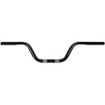 1" Handlebar — 1" diameter, 30" width, 5-1/2" rise, 20° sweep, Black