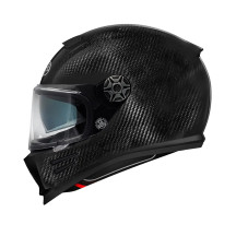 Commander Carbon Helmet — 2XL, Black