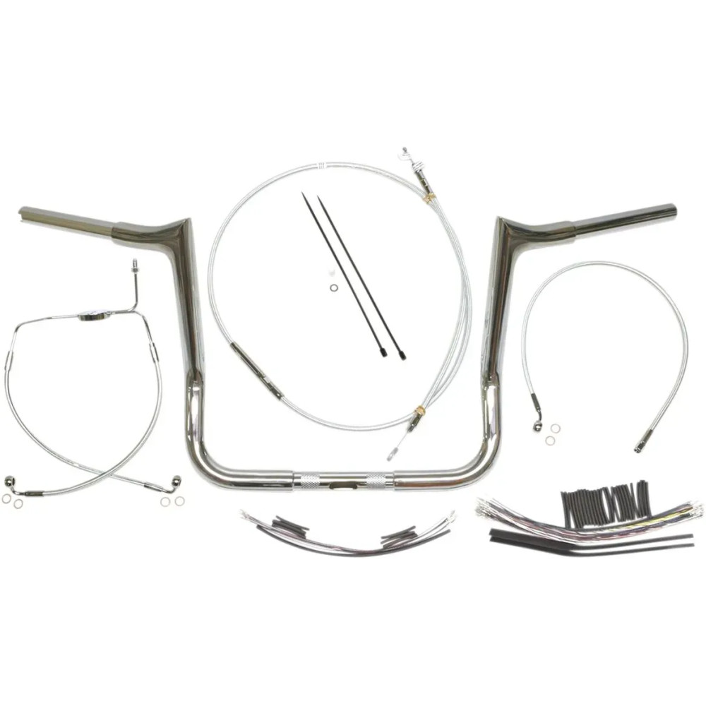 1-1/4" Viking Handlebar Installation Kit — 1-1/4" diameter, 1" clamp, 12" center width