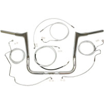 1-1/4" Viking Handlebar Installation Kit — 32 mm (1-1/4") diameter, 30.5 cm (12") center width, 25.4 mm (1") clamp