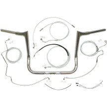 1-1/4" Viking Handlebar Installation Kit — 32 mm diameter, 12" center, Chrome