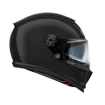 Commander U9 Helmet — 2XL, Black, Matte