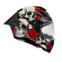 Monza RO Helmet — XL, Black, Carbon Aramidic Fiber