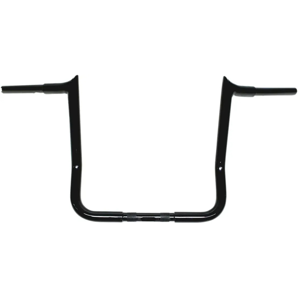 1-1/4" Viking Handlebar — 1-1/4" diameter, 1" center section, 3-1/2" clamp width, gloss black