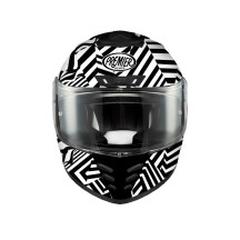 Casco Monza PT — Talla M, Blanco