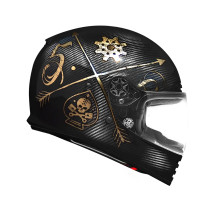 Thunder Carbon Helmet — XL, Black