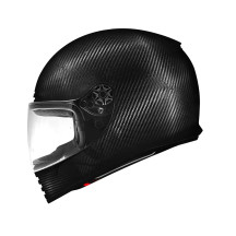 Thunder Carbon Helmet — Size M, Carbon aramidic fiber, Black gloss