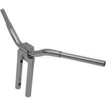 Kage Fighter-T Manillar — Altura 12", Ancho 30,5", Diámetro 1-1/4", Cromo