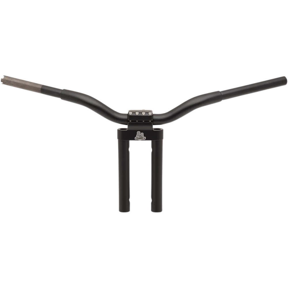 Kage Fighter-T Handlebar — 12" rise, 30-1/2" width, 1-1/4" diameter, Black, Flat
