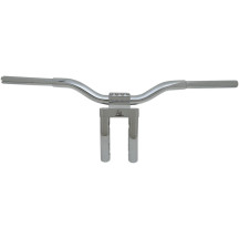 Kage Fighter-T Pullback Handlebar — 1-1/4" diameter, 3-1/2" riser center, 4-1/2" pullback, 9" rise