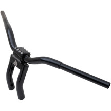 Kage Fighter-T Pullback Handlebar — 9" rise, 3-1/2" riser c-c, 30-1/2" width
