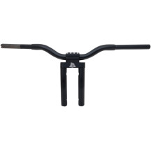 Kage Fighter-T Pullback Handlebar — 11" rise, 1-1/4" diameter, 3-1/2" riser