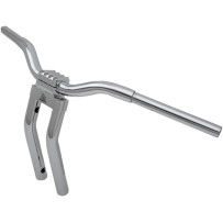 Kage Fighter-T Manillar Pullback — Altura 13", 3-1/2" centro a centro, diámetro 1-1/4"