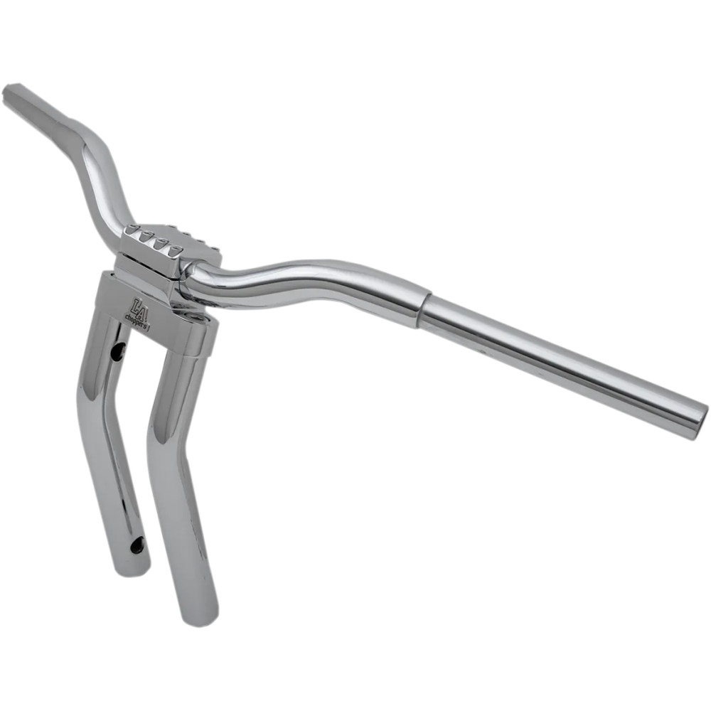 Kage Fighter-T Pullback Handlebar — Rise 13", 3-1/2" riser C-C, 1-1/4" diameter