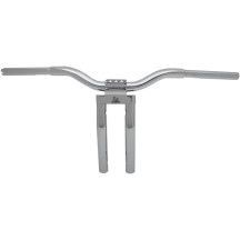 Kage Fighter-T Pullback Handlebar — Rise 13", 3-1/2" riser C-C, 1-1/4" diameter