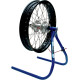 Axis™ Soporte para centrado y equilibrado de ruedas — Azul, pintura en polvo