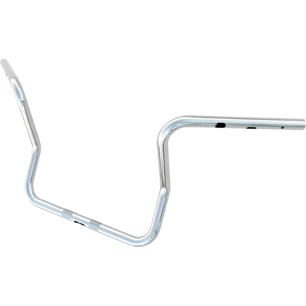 1" Handlebar — Rise 12", Width 34", Clamp 1", Chrome