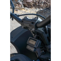 Phatbar & Riser Kit — 1-1/4" clamping, 3" pullback, Black Gloss