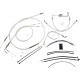 Kit de instalación de manillar de diseño Sterling Chromite II® — Ape hanger, 30,5 cm–35,5 cm, cromado