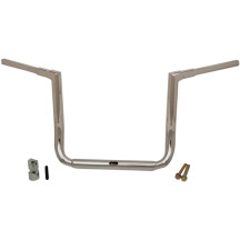 1-1/2" Grande Twin Peaks Touring Handlebar — 1-1/2" clamp, 14" rise, 5-1/4" pullback, 35-1/2" width