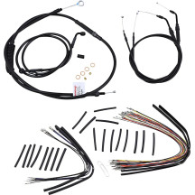 Jail Bar Cable Kit — Fits 25.5 cm (10") Jail Bar, Black